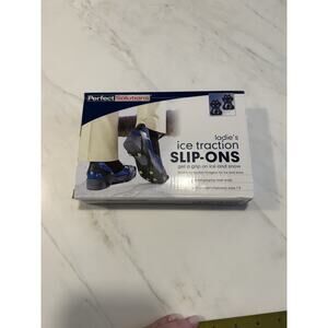 Perfect Solutions Women's Ice Traction Slip ons ~ Ground Gripping